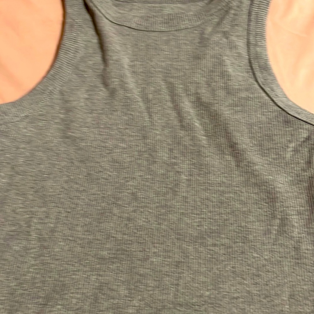Grey Cropped Tank